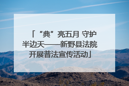 “典”亮五月 守护半边天——新野县法院开展普法宣传活动