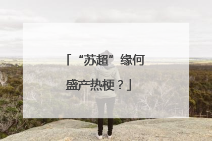 “苏超”缘何盛产热梗？