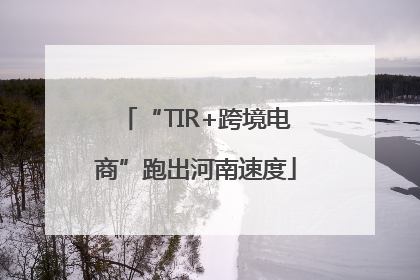 “TIR+跨境电商”跑出河南速度