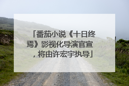 番茄小说《十日终焉》影视化导演官宣，将由许宏宇执导