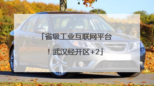 省级工业互联网平台！武汉经开区+2