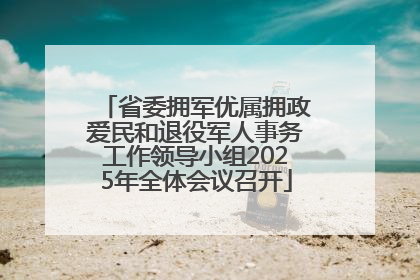 省委拥军优属拥政爱民和退役军人事务工作领导小组2025年全体会议召开