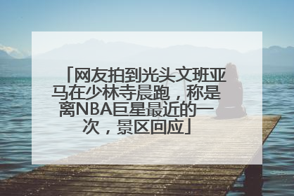 网友拍到光头文班亚马在少林寺晨跑，称是离NBA巨星最近的一次，景区回应