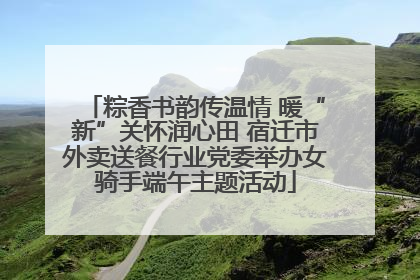 粽香书韵传温情 暖“新”关怀润心田 宿迁市外卖送餐行业党委举办女骑手端午主题活动