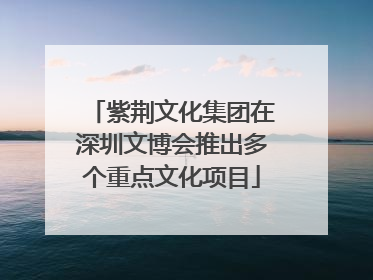 紫荆文化集团在深圳文博会推出多个重点文化项目