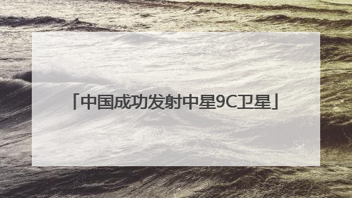 中国成功发射中星9C卫星