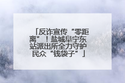 反诈宣传“零距离”！盐城阜宁东站派出所全力守护民众“钱袋子”