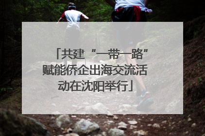 共建“一带一路”赋能侨企出海交流活动在沈阳举行