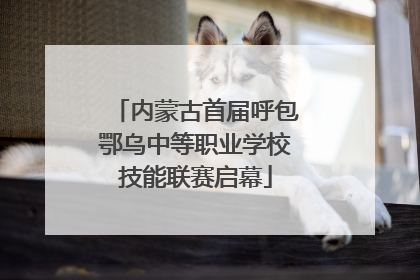内蒙古首届呼包鄂乌中等职业学校技能联赛启幕