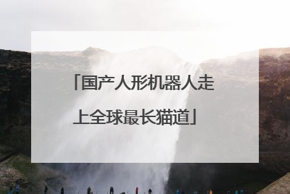 国产人形机器人走上全球最长猫道