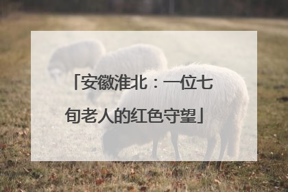 安徽淮北：一位七旬老人的红色守望