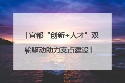 宜都“创新+人才”双轮驱动助力支点建设