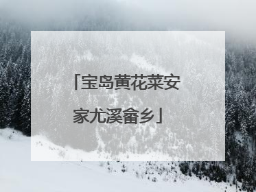 宝岛黄花菜安家尤溪畲乡