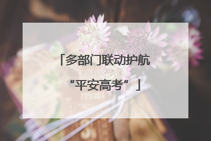 多部门联动护航“平安高考”