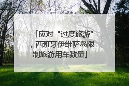 应对“过度旅游”，西班牙伊维萨岛限制旅游用车数量