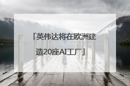 英伟达将在欧洲建造20座AI工厂