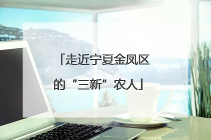 走近宁夏金凤区的“三新”农人