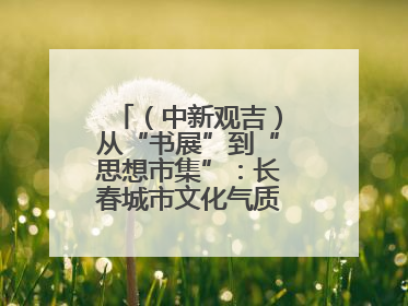 （中新观吉）从“书展”到“思想市集”：长春城市文化气质的关键一跃