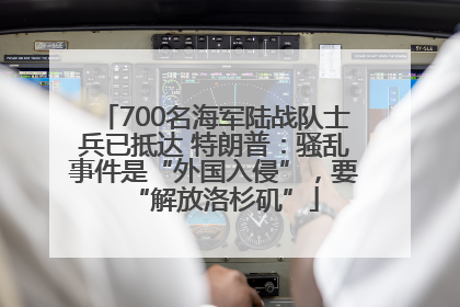 700名海军陆战队士兵已抵达 特朗普：骚乱事件是“外国入侵”，要“解放洛杉矶”